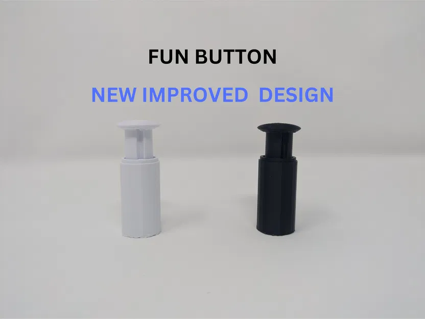 Nút bấm giải trí (Fidget Button) - Đồ chơi xả stress 3D đơn giản - Image 1