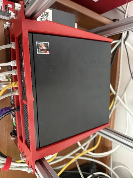 Khung treo Lenovo ThinkCenter Tiny cho hệ thống rack nhôm AL2020 - Image 1