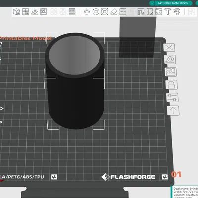 Ống đựng bút hình trụ để bàn đơn giản và tiện lợi