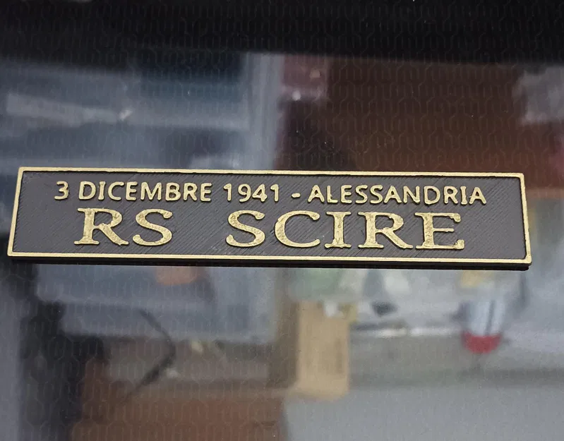 Bảng tên mô hình tàu ngầm Thế chiến II - Image 1