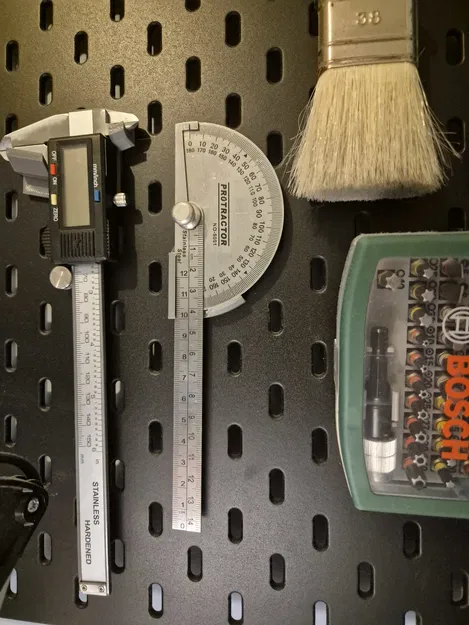 Giá treo thước đo góc cơ bản cho bảng IKEA Skadis - Image 1