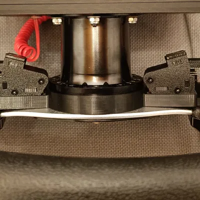 Giá đỡ lẫy chuyển số từ tính và LED cho vô lăng Rally (Simracing, Racing wheel)