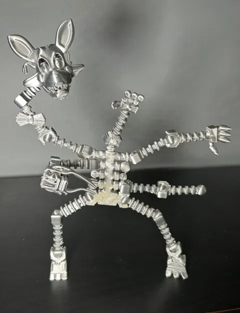 Mô hình nhân vật Mangle FNAF in 3D có khớp nối cực chất - Image 1