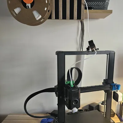 Bộ dẫn hướng sợi nhựa và ống PTFE cho Ender 3 v3 KE