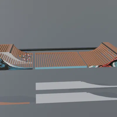 Bản vẽ thiết kế cầu trượt ván Mini Ramp chi tiết cho người chơi