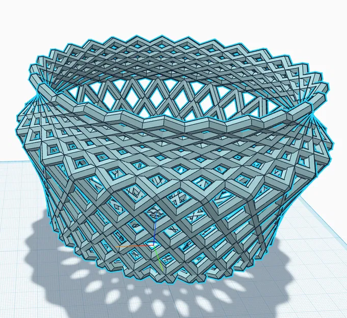 Giỏ đựng đồ 3D Schalle Modern thiết kế lưới hiện đại - Image 1