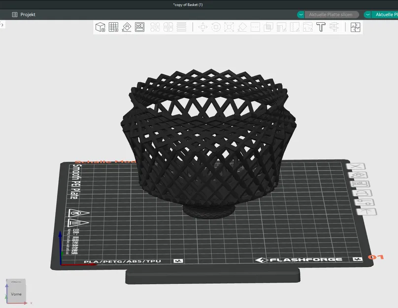 Giỏ đựng đồ 3D Schalle Modern thiết kế lưới hiện đại - Image 2