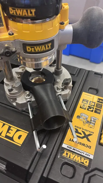 Bộ hút bụi cho máy phay cầm tay DeWalt 18V DCW604NT-XJ - Image 1