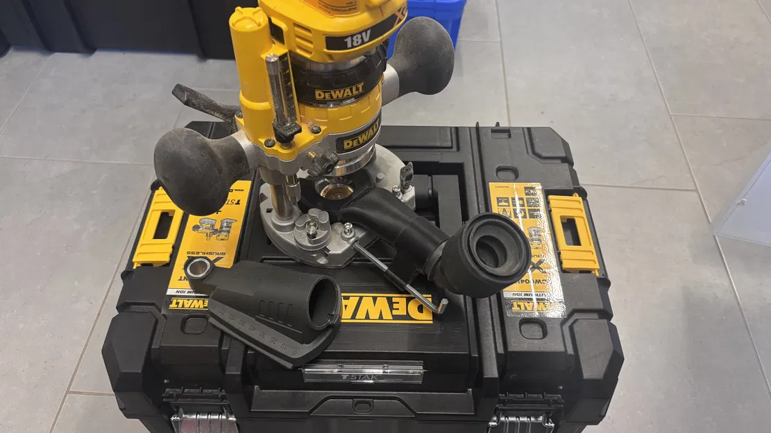 Bộ hút bụi cho máy phay cầm tay DeWalt 18V DCW604NT-XJ - Image 2