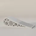 Chặn cửa họa tiết tổ ong (Honeycomb Doorstop) - Mẫu in 3D hữu ích - Thumbnail 1