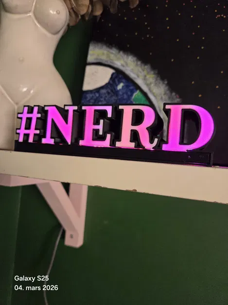 Đèn bàn trang trí #NERD (Không cần AMS) - Image 2