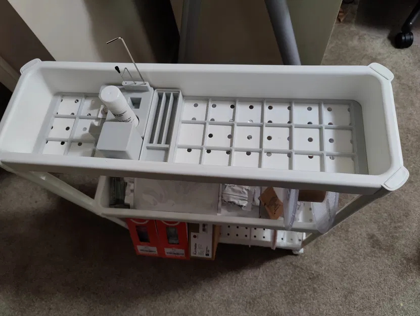 Đế Gridfinity cho khay xe đẩy Ikea Vesken - Image 1