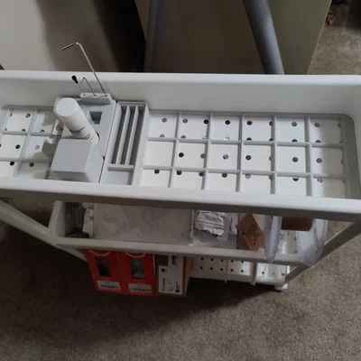 Đế Gridfinity cho khay xe đẩy Ikea Vesken