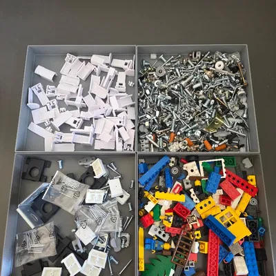 BrickTray – Khay Đựng & Phân Loại Mảnh LEGO Tối Ưu