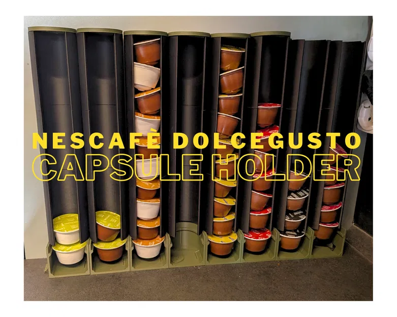 Khay đựng viên nén cà phê Dolce Gusto thông minh - Tự in 3D tại nhà - Image 1