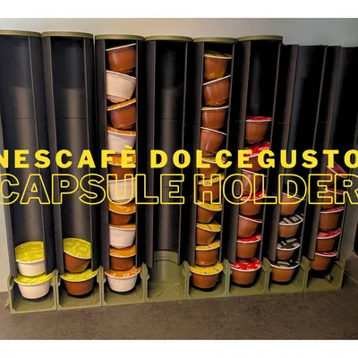 Khay đựng viên nén cà phê Dolce Gusto thông minh - Tự in 3D tại nhà