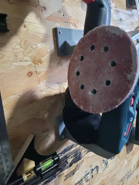 Giá treo máy chà nhám Bosch 12V - Giải pháp 3D ngăn nắp cho xưởng - Image 2