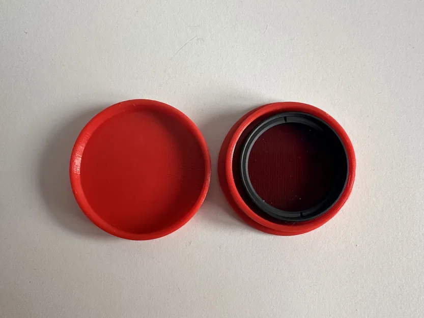 Hộp đựng filter 40mm cho ống kính Olympus 14-42 pancake - Image 1