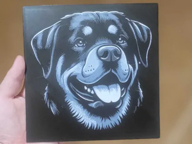 Mô hình HueForge Rottweiler 3D - Image 2