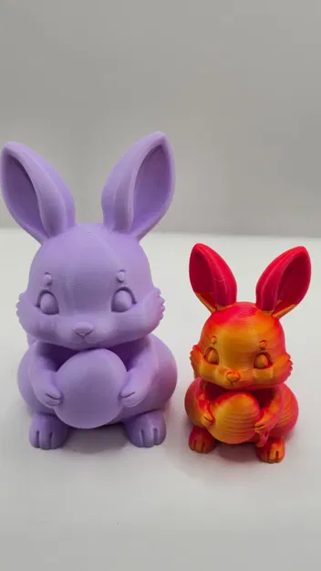 Chú Thỏ Phục Sinh Ôm Trứng – Vật Phẩm Trang Trí Đáng Yêu - Image 1