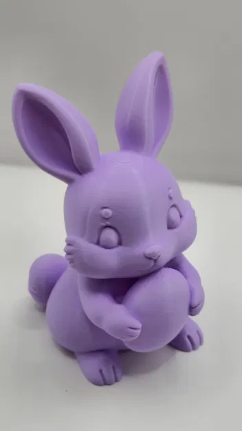 Chú Thỏ Phục Sinh Ôm Trứng – Vật Phẩm Trang Trí Đáng Yêu - Image 3