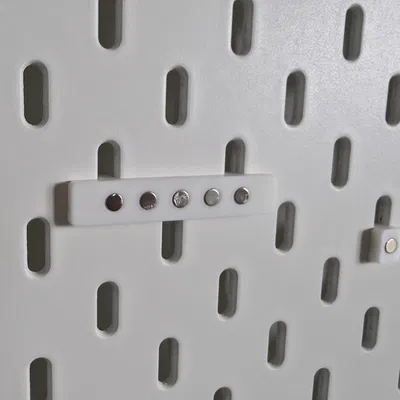 Bộ Khay Từ Tính Cho Bảng Skadis (Phiên Bản 1 & 5 Nam Châm) — Không Cần Support