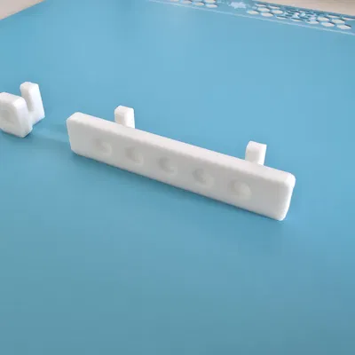 Bộ Khay Từ Tính Cho Bảng Skadis (Phiên Bản 1 & 5 Nam Châm) — Không Cần Support