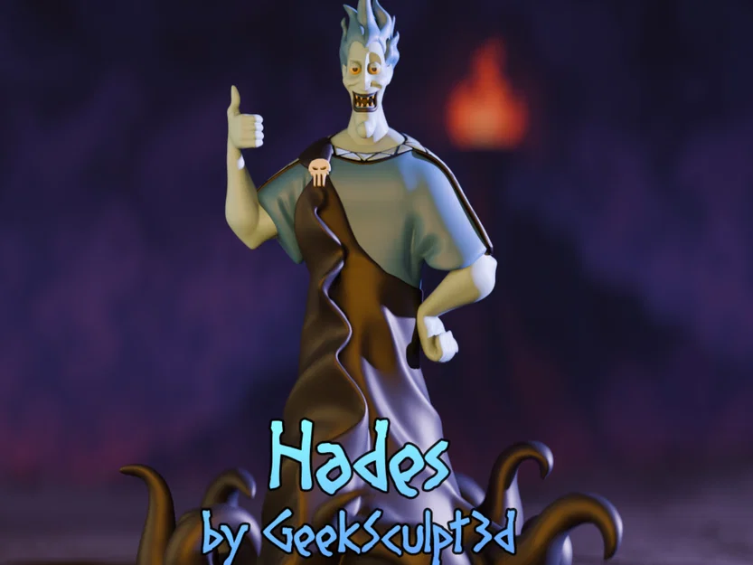 Mô hình nhân vật hành động Hercules Hades - Image 1