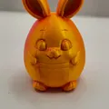 Tượng Chú Thỏ Trứng Phục Sinh (Easter Bunny Egg Figurine) - Thumbnail 1