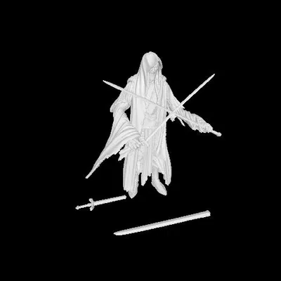 Mô hình Nazgul Lord of the Rings in 3D cực chi tiết cho người hâm mộ
