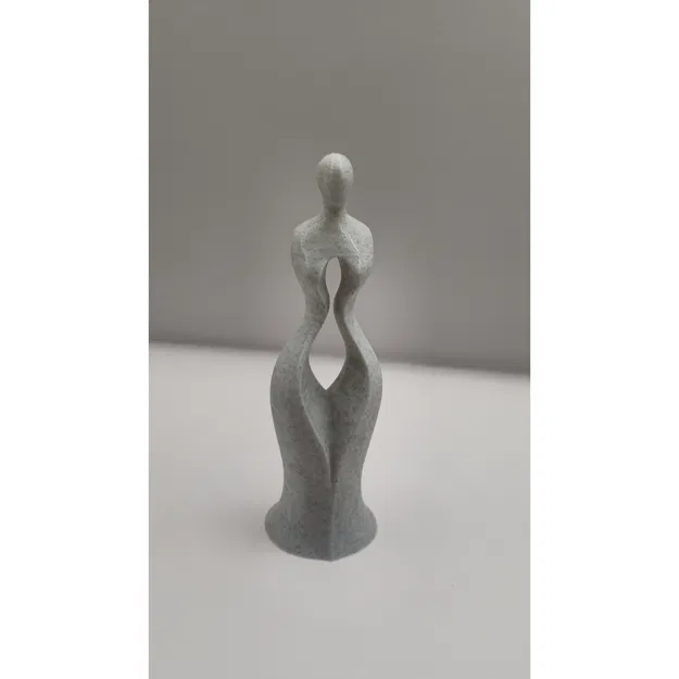 Tượng Nữ Trừu tượng – Tượng Phụ nữ Phong cách Tối giản - Image 1