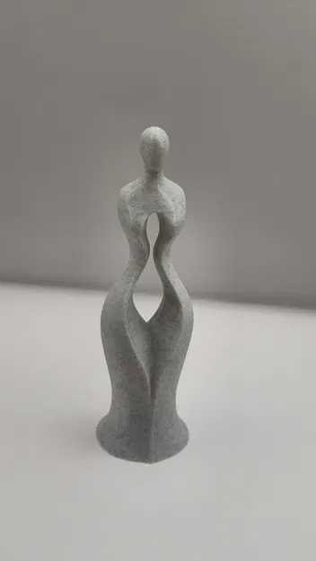 Tượng Nữ Trừu tượng – Tượng Phụ nữ Phong cách Tối giản - Image 2