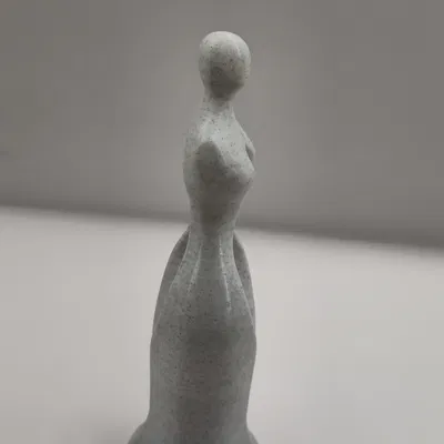 Tượng Nữ Trừu tượng – Tượng Phụ nữ Phong cách Tối giản