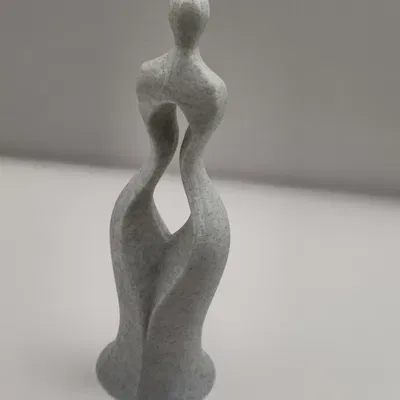 Tượng Nữ Trừu tượng – Tượng Phụ nữ Phong cách Tối giản