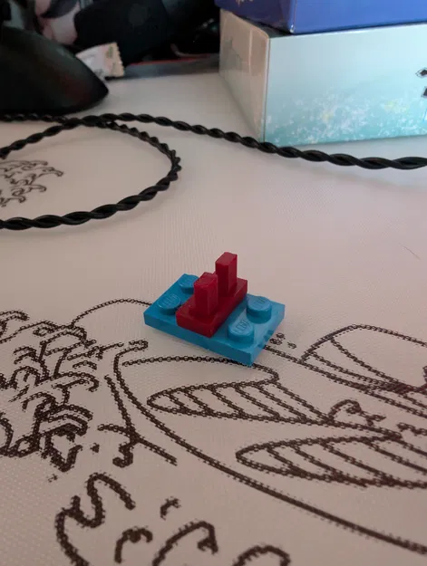 Đế giữ chân cho Minifig (Lego Minifig Heel Saver Flat-top) chắc chắn - Image 2