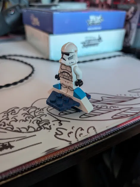 Đế giữ chân cho Minifig (Lego Minifig Heel Saver Flat-top) chắc chắn - Image 3