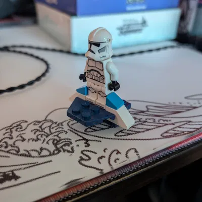 Đế giữ chân cho Minifig (Lego Minifig Heel Saver Flat-top) chắc chắn