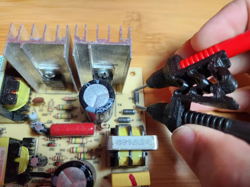 Nhíp kẹp đầu đo đồng hồ vạn năng (TPU) - Image 1