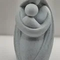 Tượng Mẹ Bồng Con (Mother and Child Embrace Sculpture) - Thumbnail 2