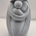 Tượng Mẹ Bồng Con (Mother and Child Embrace Sculpture) - Thumbnail 6