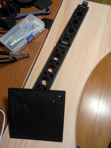 Giá treo màn hình - Ngàm gắn ống và cánh tay đòn - Image 1