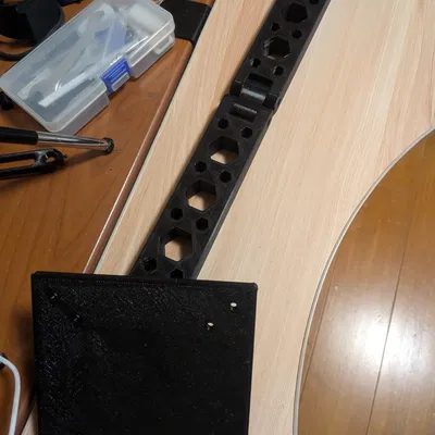 Giá treo màn hình - Ngàm gắn ống và cánh tay đòn