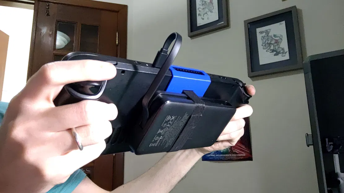 Ngàm Kẹp Pin Sạc Dự Phòng Cho Steam Deck Tiện Lợi - Image 1