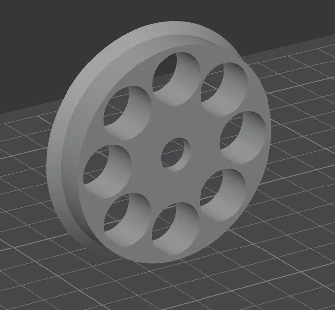 Bộ ổn định cuộn Filament với vòng bi (gắn thanh ren) cho máy sấy - Image 3