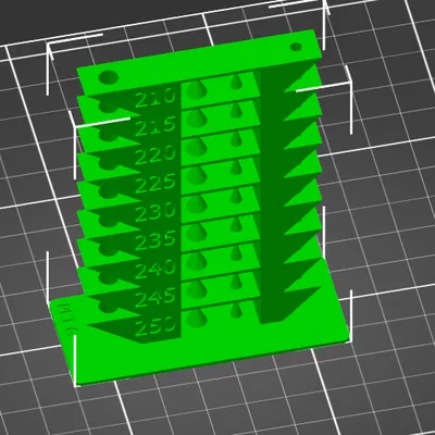 Tháp kiểm tra nhiệt độ PETG - Công cụ chuẩn xác cho dân in 3D