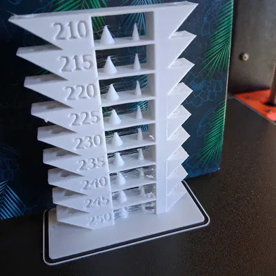 Tháp kiểm tra nhiệt độ PETG - Công cụ chuẩn xác cho dân in 3D