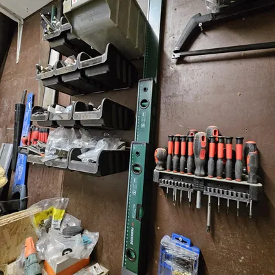 Giá đỡ/Ngàm treo thước thủy (Parkside/Phổ thông)