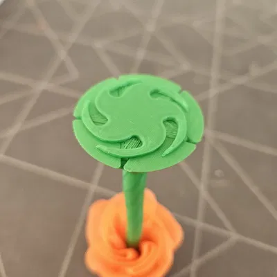 Bộ chuyển đổi (adapter) kết nối thân hoa và bông hoa 5cm in 3D