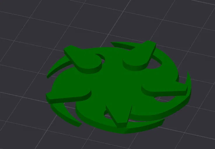 Bộ chuyển đổi (adapter) kết nối thân hoa và bông hoa 5cm in 3D - Image 2