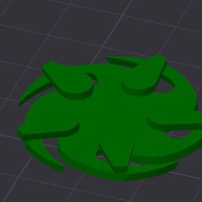 Bộ chuyển đổi (adapter) kết nối thân hoa và bông hoa 5cm in 3D